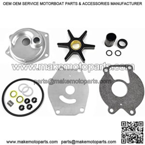 99157T2 Upper Water Pump Repair Kit for Mercury Bigfoot 4-Stroke Outboards 8 9.9 13.5 15 18 20 25 HP Boat Motor Parts Replacement 46-55157T2