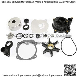 5001594 Water Pump Impeller Repair Kit with Housing Replacement for Outboard V4 V6 V8 85-300HP Boat Motor Parts 390768 391637 392750 393082 395060 395062 435447 434421 435929