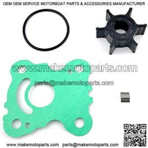06192-ZW9-000 Water Pump Impeller Service Kit Replacement for Honda Marine 8 9.9HP BF8D BFP8D BF9.9D BFP9.9D 4-Stroke Boat Motor Parts Sierra 18-3493 06192-ZW9000