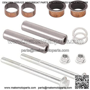 Golf Cart Spindle Assembly Repair Kit fit EZGO RXV 2008-UP & EZGO TXT/PDS 2001-UP, Include Spindle Bushings, King Pin Tubes,Claw Copper Sleeves and Washers,OEM# 70745-G01,614034,70648-G01