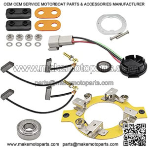 Golf Cart GE / 3.2HP Motor Deluxe Repair Kit Fits Club Car DS IQ & Precedent with GE Motor Only Old Style