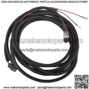 Single LED Light Bar Wiring Harness for Golf Cart