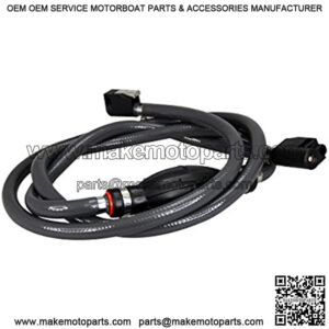 Pactrade Marine Fuel Line Assembly Mercury 3/8" Hose Barbs Primer Bulb Connector