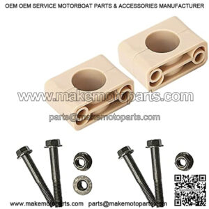 Golf Cart Brake Block Mounting Set Fits Club Car DS Carryall Golf Cart 1981-Up Replaces 1011402