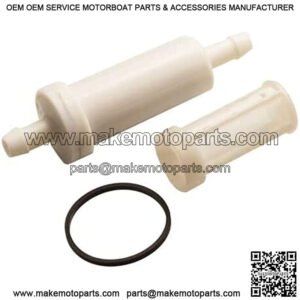 Water Separator Inline Fuel Filter for PWC, Oil Filter Oring Kit for GTI GSX GTI GTS GTX HX 1985-2009 Polaris Scrambler Xplorer Jet Ski Sportster Carb RMK Indy 2530012 275000051 275000262