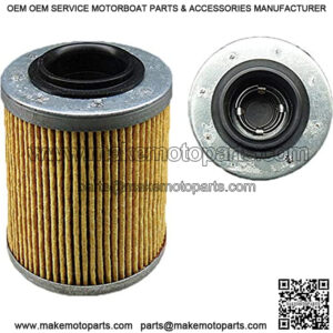 Oil Filter Fits 2018 Sea-Doo Spark 3UP Watercraft - Manufacturer Part Number: SM-07163