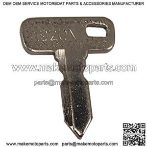 One New Ignition Key Fits Club Car Gas 1992-up DS, Gas 1992-up Precedent 1012505