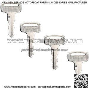 Yamaha Golf Cart Ignition Keys (4PCS) Fits on Yamaha G14,G16,G19,G22,G29/Drive Gas/Electric Golf Cart