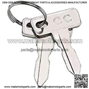 Club Car Replacement Golf Cart Keys (2 Pack)