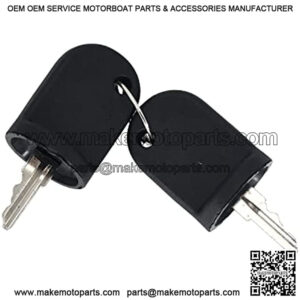 Golf Cart Ignition Key 611282 605946 606993 (2) Compatible with EZGO RXV Gas & Electric Vehicles 2008-Up, Replace 609680 605637 609692