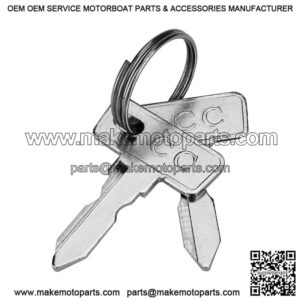 2 Golf Cart Ignition Keys for Club Car DS 82-up,Club Car Precedent 04-up 1012505