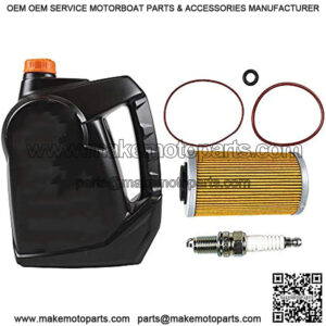 Sea Doo Oil Change Kit W/Filter O Rings & Spark Plugs GTI GTX RXP RXT GTR