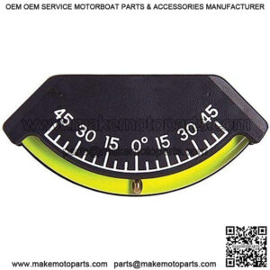 201-F Lev-o-gage Inclinometer | Level Gauge for Off-Road Vehicle, Jeep, Truck, RV, Camper, Trailer, or Boat