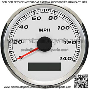 MPH GPS Speedometer Speedo Gauge 140MPH for Car Motorcycle Boat with Backlight 3-3/8 inch 9-32V