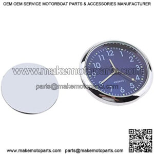 B Baosity Clock for Bike, Motorcycle, Car, Boat Etc, Fluorescent blue