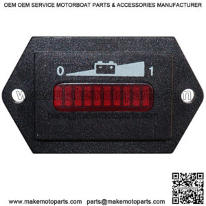Battery Charge Meter- LED Display for 36V Golf Carts