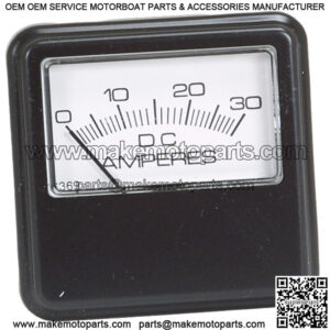 Club Car and EZGO Golf Cart Charger Ampmeter 30 Amp - Corner Mount