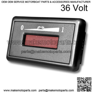 Horizontal 36 Volt Digital State of Charge Meter
