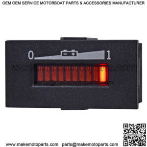 36 Volt Golf Cart Horizontal Digital Battery Charge Indicator