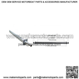 83.25" Square Galvanized Trailer Axle (3,500 lb.)