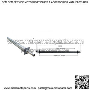 85.25" Square Galvanized Trailer Axle (3,500 lb.)