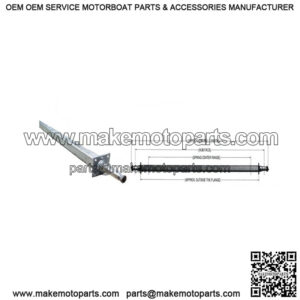 91.25" Square Galvanized Trailer Axle (3,500 lb.)