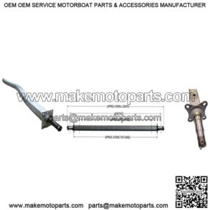 85.25" (3,500 lbs.) Drop Center Axle