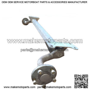 2-3/8" Sq. Axle w/ Knott Hubs (1,600 lbs.)