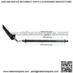 92" Painted Trailer Drop Axle (3,500 lb.)