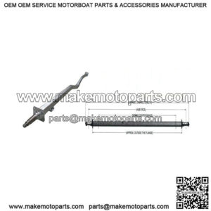 2" Square (3,500 lbs.) Drop Center Axle