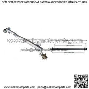 3-1/2" x 3-1/2" Heavy Duty Drop Center Axle