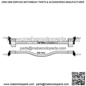 (3,500 lbs.) 2-5/8" Sq. Drop Center Axle