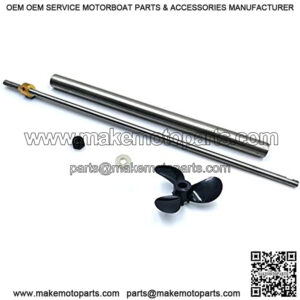 150mm Drive Shaft with 100mm Sleeve and 3-Vanes CW Propeller