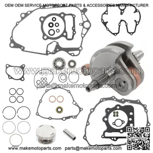 Engine Rebuild Kit for Honda TRX400EX (1999-2004) ?C Includes Crankshaft, Piston & Gaskets
