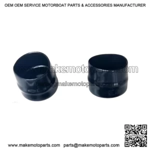 4PCS Front Wheel Bushing to Bearing Conversion Kit Replaces Craftsman, Sears, AYP, Poulan, 9040H - 9040-H - OEM Upgrade - Black Bushing