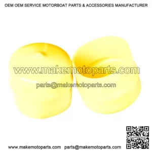 4PCS Front Wheel Bushing to Bearing Conversion Kit Replaces Craftsman, Sears, AYP, Poulan, 9040H - 9040-H - OEM Upgrade - Yellow Bushing