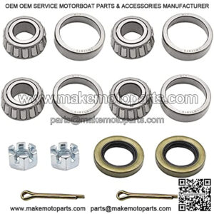 Front Wheel Bearing Hub Rebuild Kit for Club Car DS Carryall 1013135,1011393-2 Sets