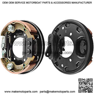 Golf Cart Brake Assembly for EZGO TXT PDS Medalist and Yamaha Golf Carts G14 G16 G19 G20 G21 G22 Driver Side and Passenger Side, Includes Brake Shoes, OEM# 70998-G01 70998-G02