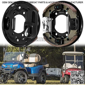 Club Car Brake Cluster Assembly, Driver & Passenger Side Rear Brake Assembly Fits Club Car DS Precedent 1995-UP Tempo 2018-up Golf Cart,OEM# 1018233-02,103380201,103380202,1018233-01