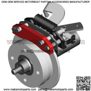 Caliper Rear Disc Brake Kit for Club Car DS, Precedent & Yamaha G1-G22 Golf Cart