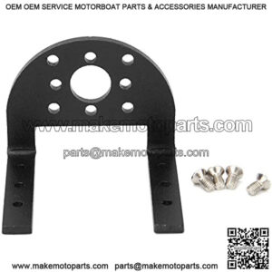 Motor Mount Holder, Motor Mount Bracket, Durable RC Motor Mount, Metal RC Car Motor Mount, Black for RC Car RC Boat