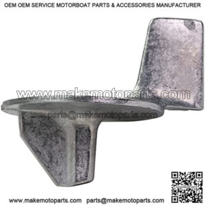 Quicksilver 98432Q6 Zinc Trim Tab Anode Plate - Mercury and Mariner Outboards