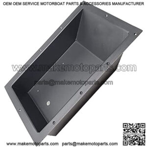 Lurwind Recessed Boat Trolling Motor Pan - Recessed Trolling Motor Tray, Aluminum Pans for Fishing Boats, Small Tray for Trolling Motors for Boats - Bass Boat Accessories, Trolling Boat Motors Tray