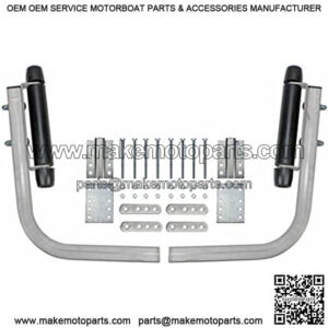 Extreme Max 3005.3822 Heavy-Duty Roller Guide-On System , black
