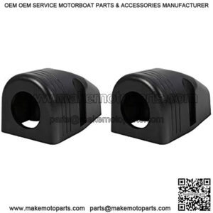 2 PCS 1 Hole USB Socket Tent Panel Plastic Housing, DAMAVO Multiple Function Car DIY Accessories Boat ATV Motorcycle RV Marine USB Outlet Panel for Cigarette Lighter Power Socket Outlet LED Voltmeter