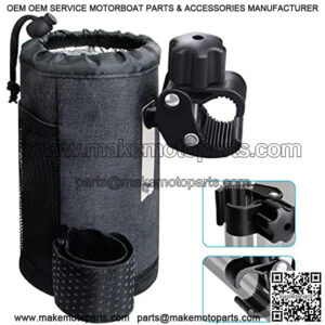 4-FQ Cup Holder for Motorcycle,Bike Cup Holder Handlebar with Alligator Clamp ATV Cup Holder Bicycle Drink Holder for Motorcycle,Scooter, Kayak,Boat,Bike Water Bottle Holder