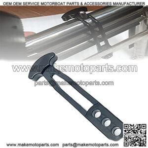 Boat Yacht Sport Jet Boarding Swim Telescoping Ladder Strap, Secure Retaining 3 Adjustable Mounting Holes for 2 Step 3 Step Ladder (M)