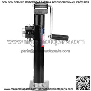 5000 lbs Yacht Trailer Parts Caravan Jack Jockey Wheel Heavy Duty Metal Stand A3 Steel Black