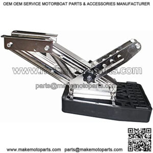 Traworvel 2 Stroke Outboard Motor Bracket for Boat Auxilary Up to 10 HP Heavy Duty Stainless Steel Mounts for Trolling Yacht