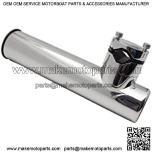 Fishing Rod Holder Racks Portable 316 Stainless Steel Bass Pontoon Boat Clamp On Fishing Rod Holders for 19mm to 32mm Tube Boat Deck Rod Holder Yacht Parts (Color : 22-32mm, Size : 0)